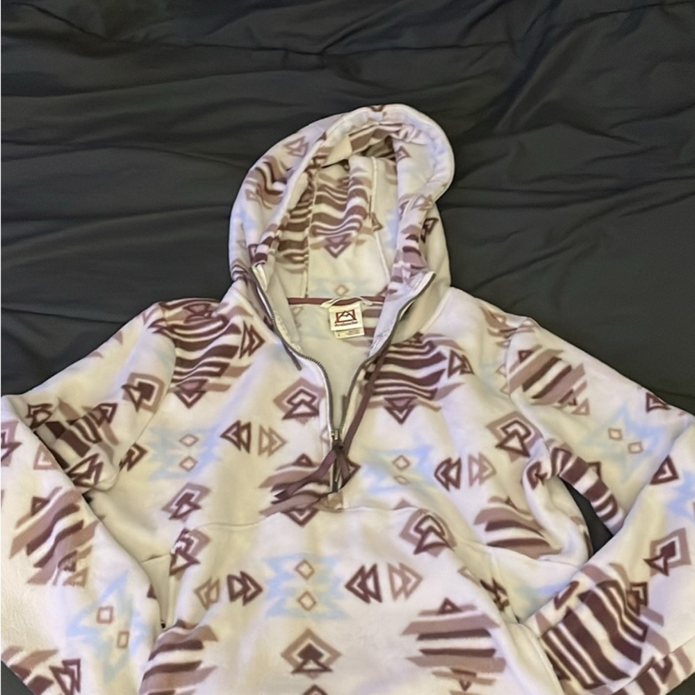 Avalanche Women's Zip Up Jacket with Geometric Pattern